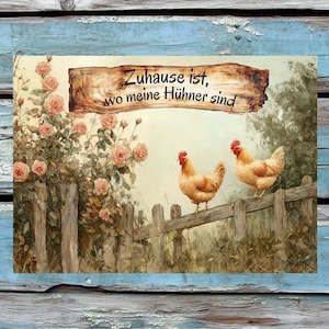 Chicken coop sign, chickens, vintage, shabby chic, gift, country house, farm, birthday, decoration, farmers, chicken, hen, luck, cottage core