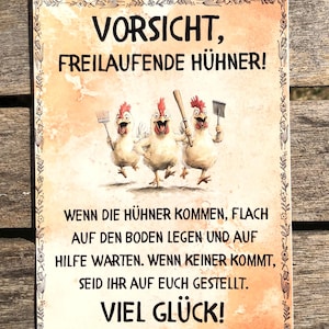 Carte postale poulets, poulets, poulailler, cartes postales, cartes postales de poulet, poulet, prudence, papeterie, carte postale poulet, carte postale animaux, cadeau