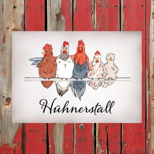 Sign, chicken coop, chickens, vintage, shabby chic, gift, chicken, country house, pets, farm, retro, birthday present, gift, decoration