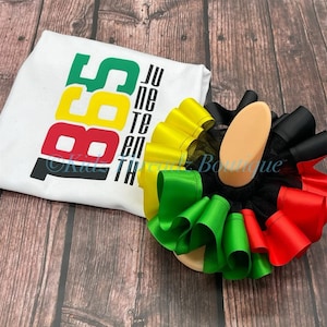 Juneteenth Custom abnehmbare Socken mit Rüschen Schwarzer Tulle