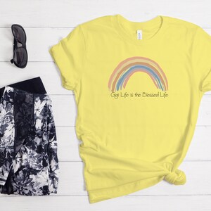 Best Gigi Shirt | New Gigi Shirt | Pregnancy Announcement Gift | Gigi Birthday Gift | Gigi Life Is The Blessed Life| Rainbow Gigi Shirt