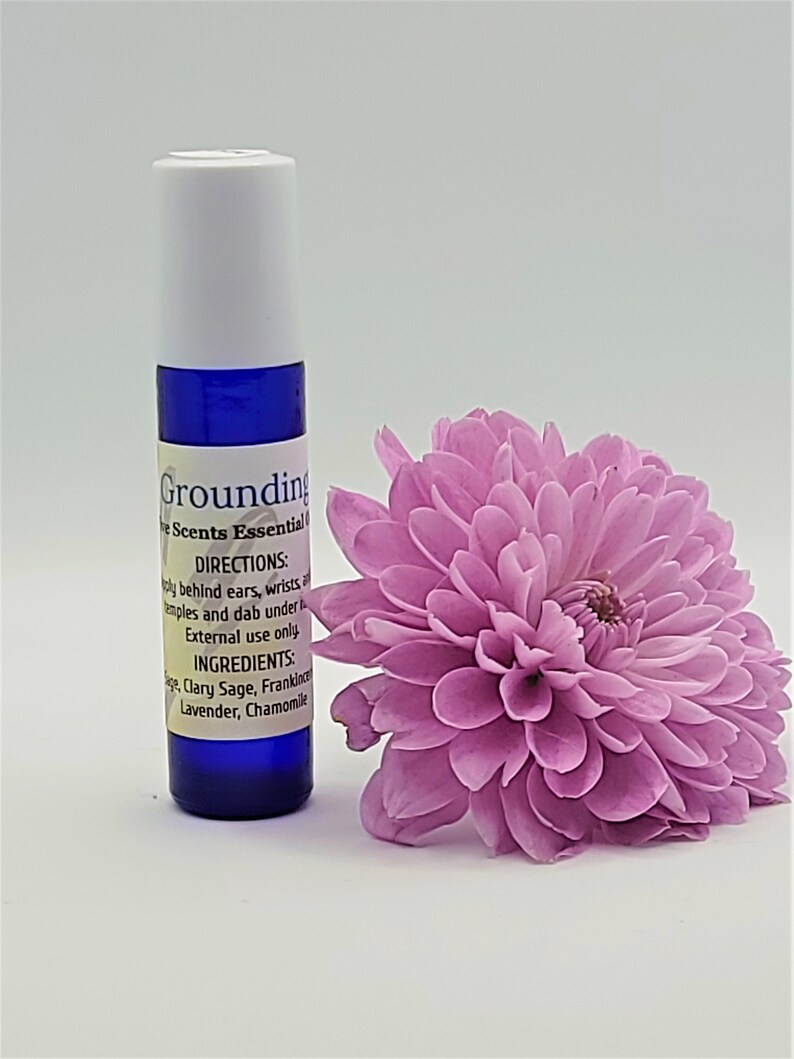 Grounding Essential Oil Blend Aromatherapy Inhaler Room Etsy