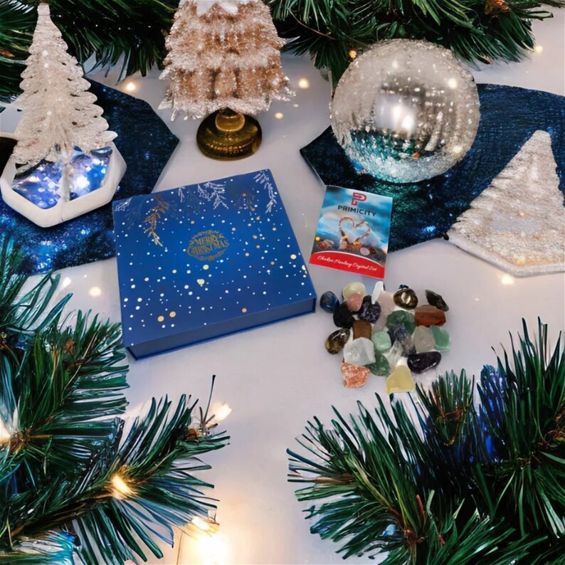 Crystal Advent Calendar 2023 25 Days Crystal Calendar Etsy UK