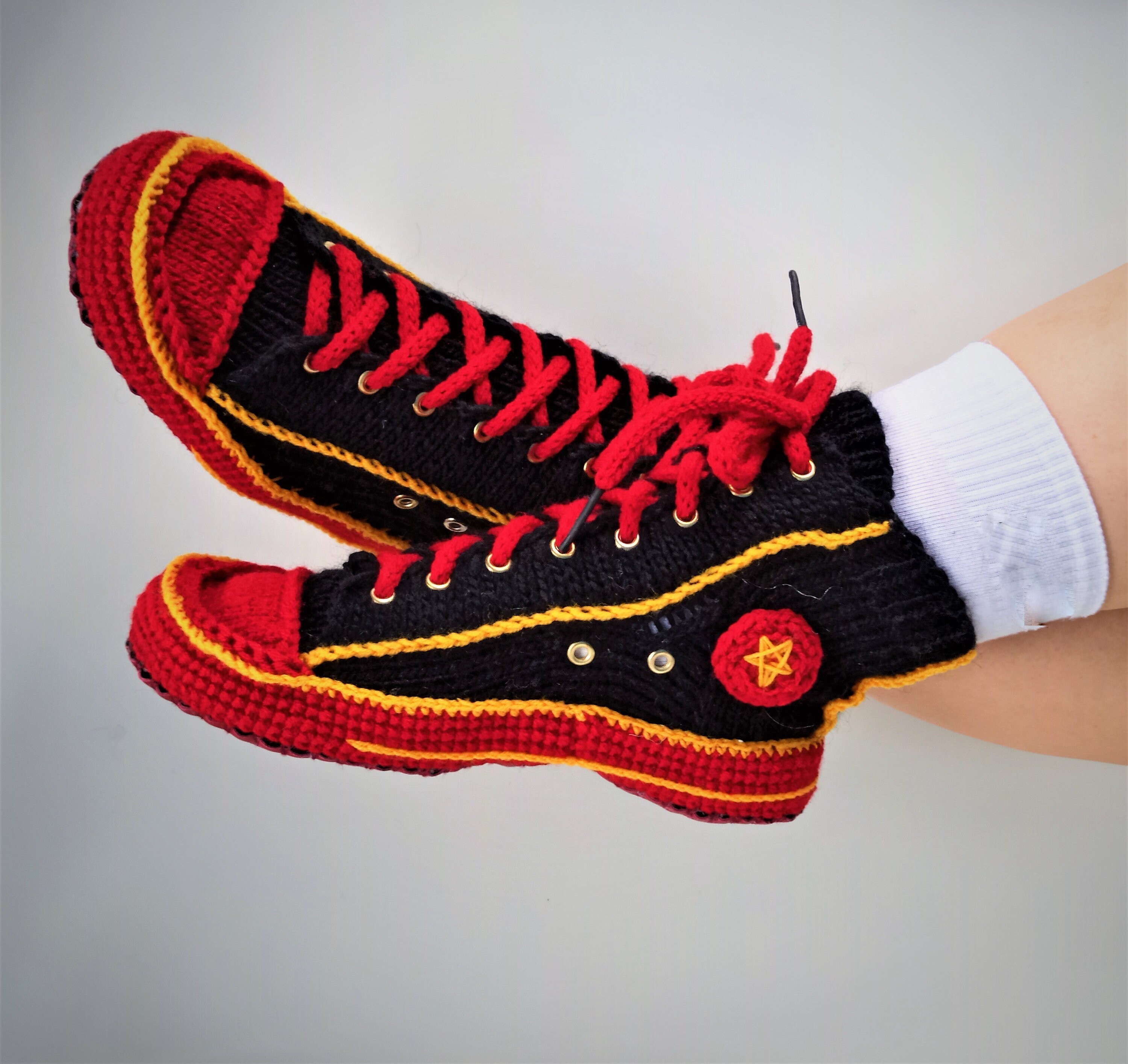 slippers with socks trend