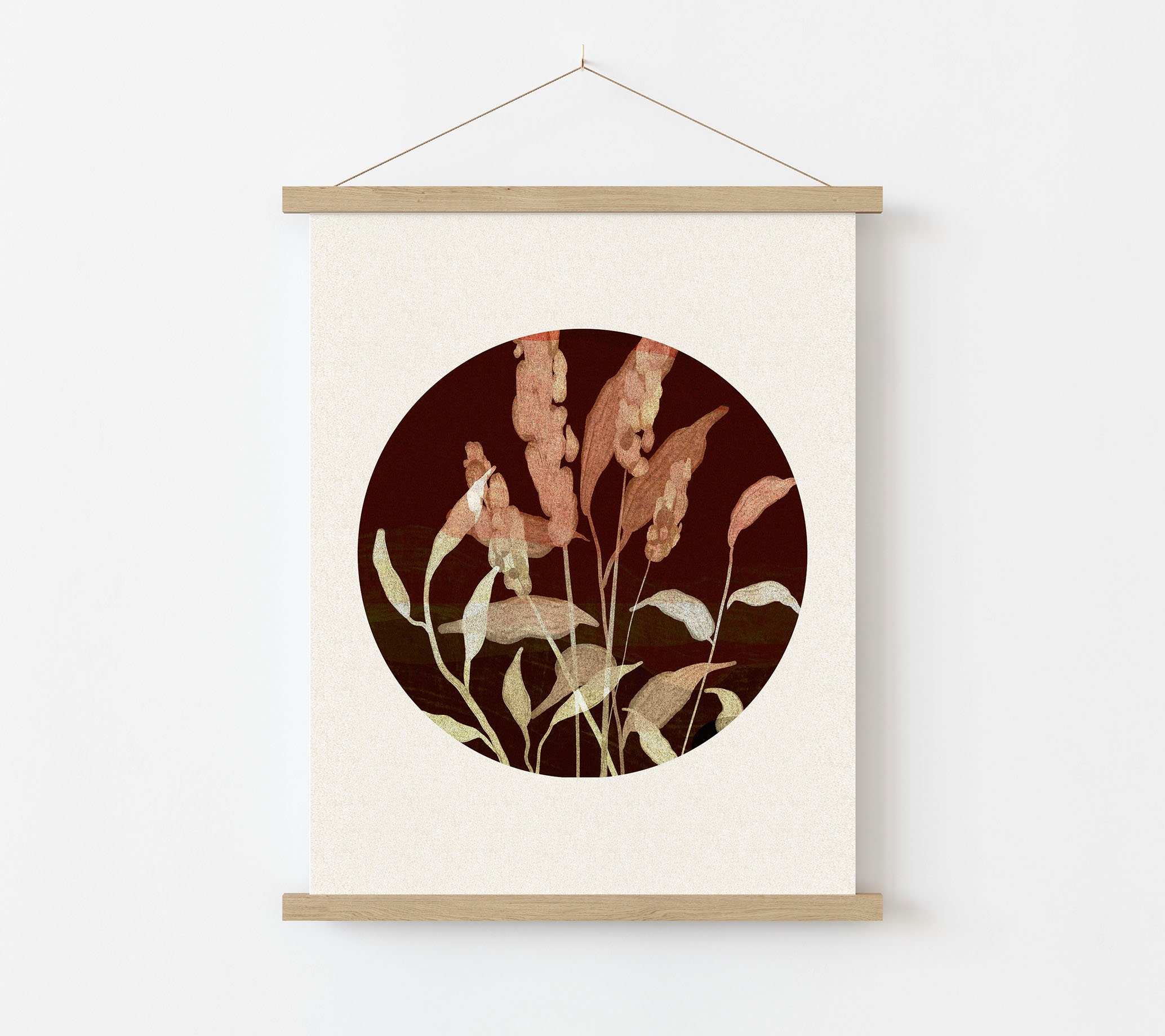 Room Decor Aesthetic & Abstract Boho Wall Art Print Minimal - Etsy