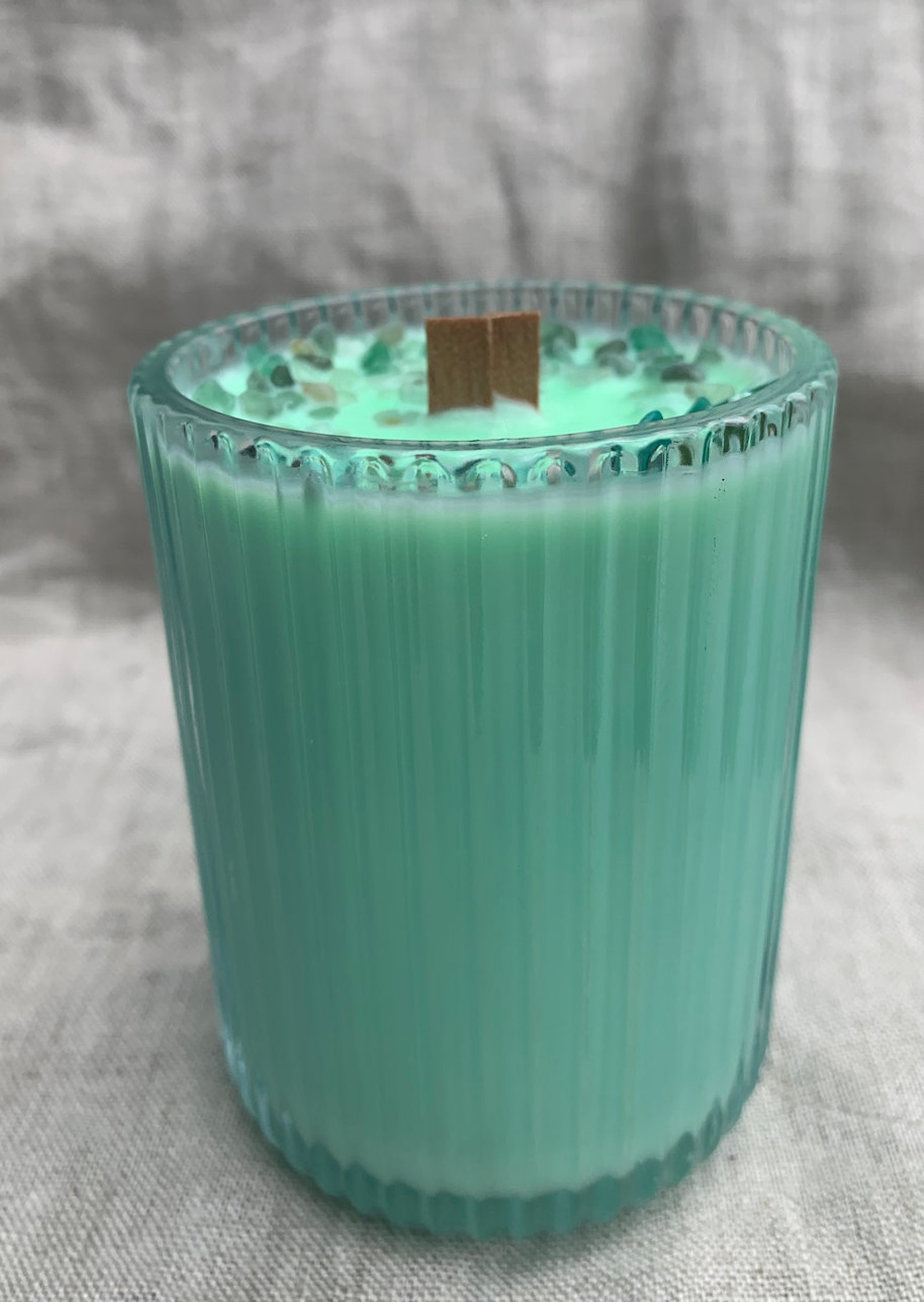 Classic Aura Candle Collection Green Aventurine Eucalyptus Etsy