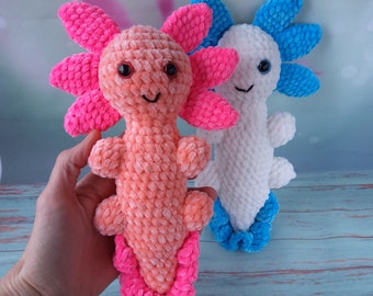 Crochet axolotl, Plush axolotl