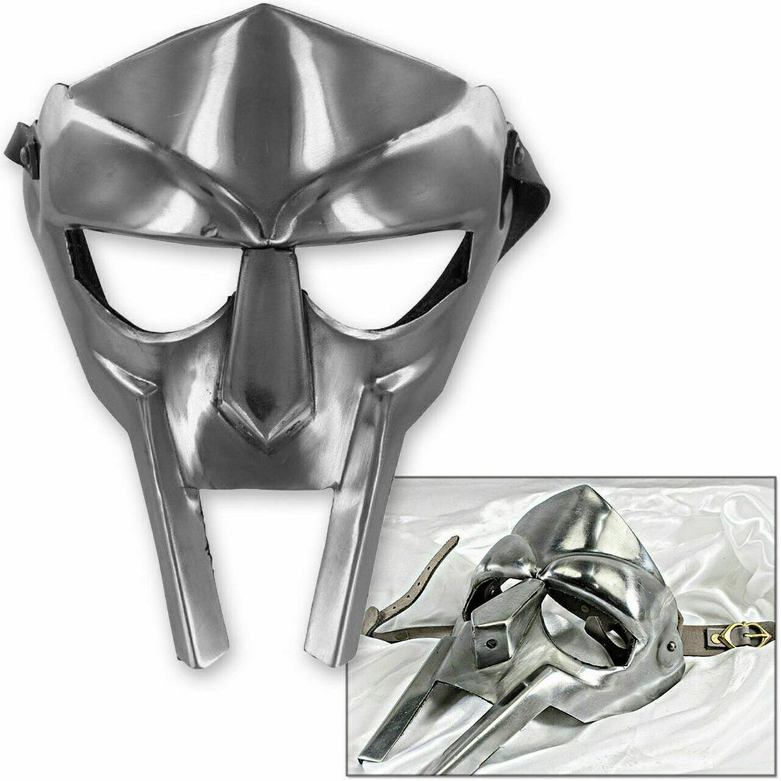 MF DOOM Mask Madvillain Mild Steel Face Armour Special Order Etsy UK