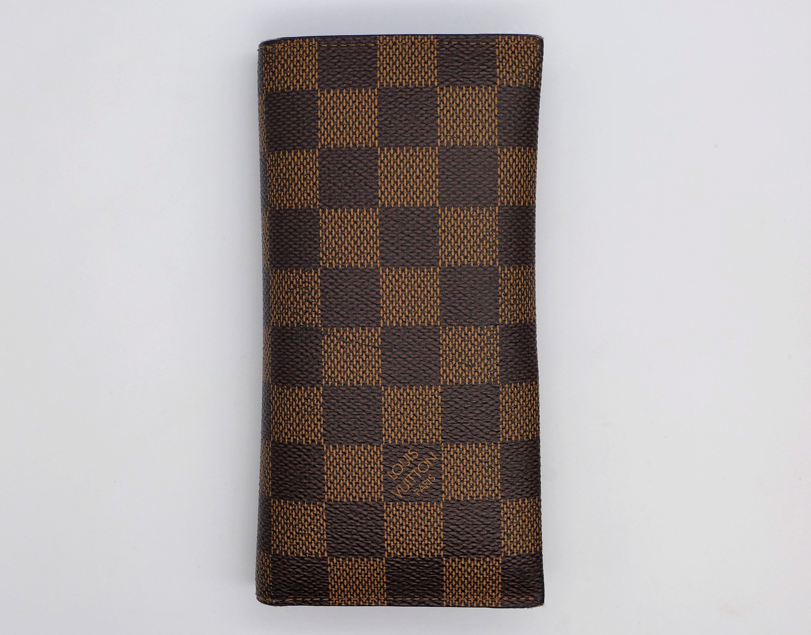 Louis Vuitton Damier Ebene Brazza Long Wallet 