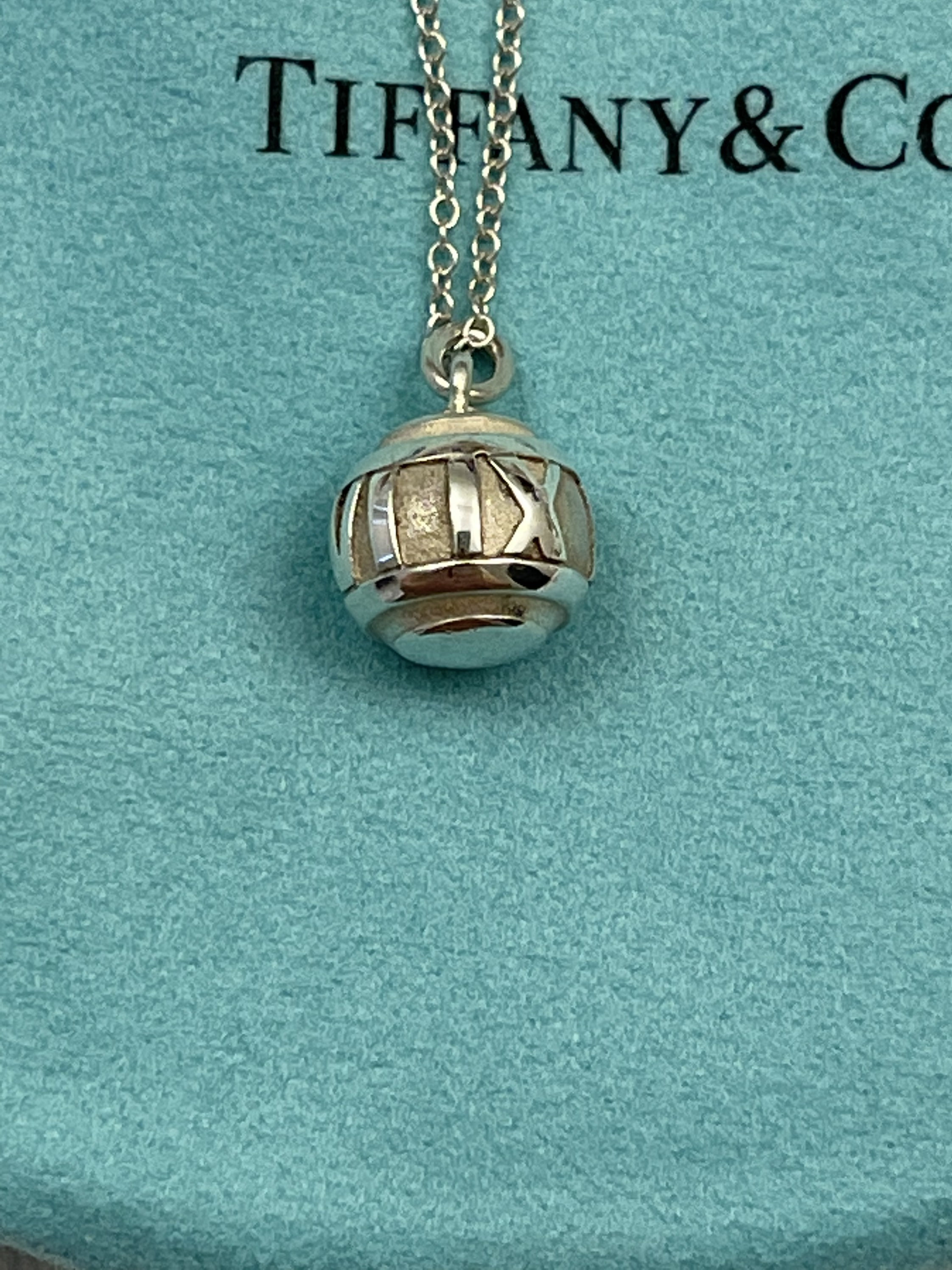 Tiffany \u0026 Co. Atlas Ball Necklace This 