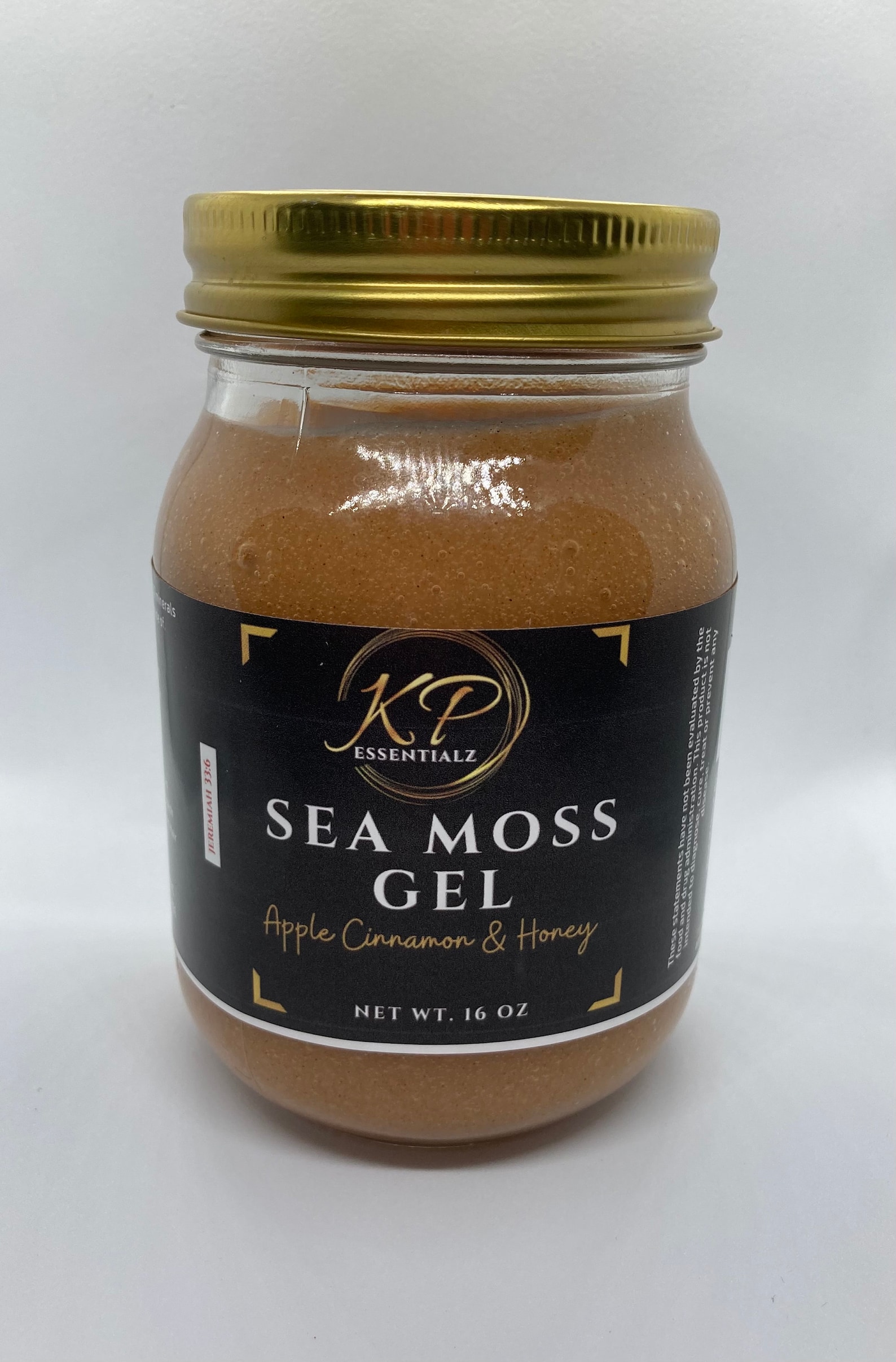 Apple Cinnamon Sea Moss Gel. Sea Moss Gel Infused with Organic Etsy