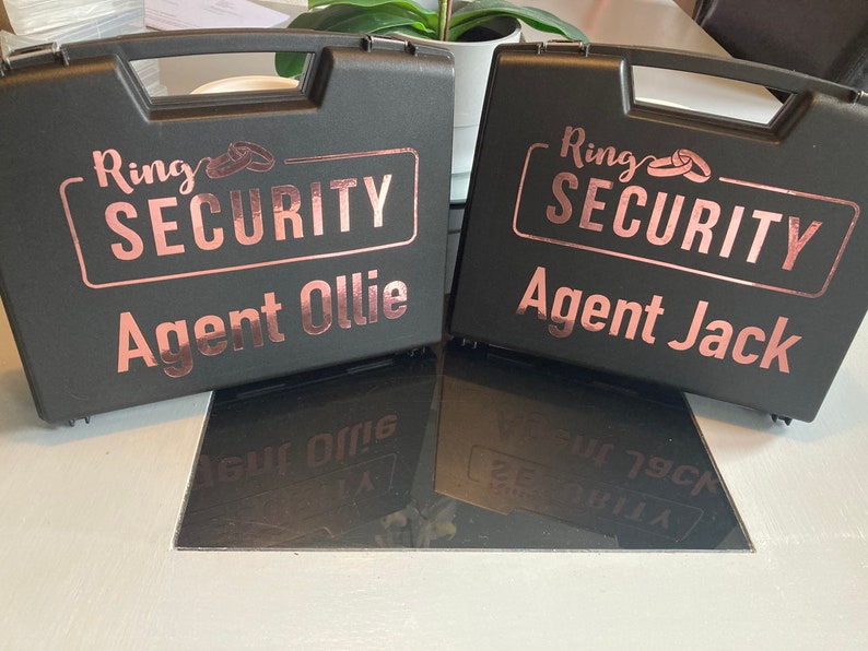 Ring Security Page Boy Briefcase Etsy