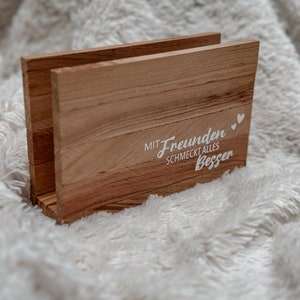 Portatovaglioli in legno