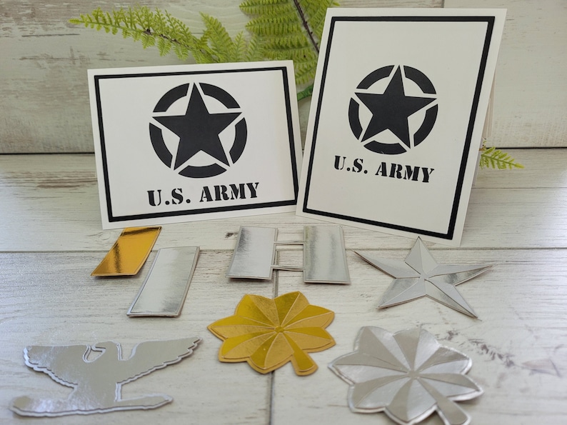 Army Officer Rank Congratulations on Promotion Card Military - Etsy