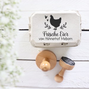 Eierstempel Heidi | Stempel Eier Eierkarton Huhn Landwirt Ei Etiketten Frische Eier Eierschale Eierbox Landwirtschaft Stall Heu Hühner