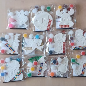 Paint and Glue Christmas Pocket Money Sets, Christmas, Decorations, Activity, Christmas eve box, Art & Craft, Painting, kids crafts, Present