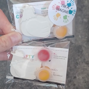 Paint your own Chicken/Hen  party Favours