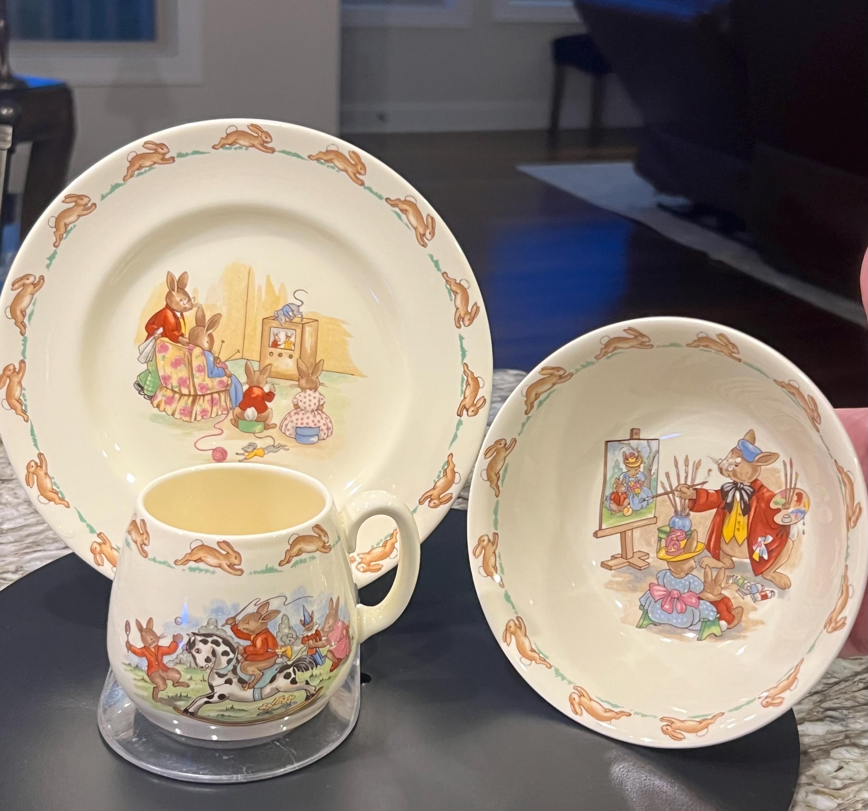 美品.セール中　vintage ロイヤルドルトン Bunnykins 美品.セール中 vintage ロイヤルドルトン Bunnykins SIR GAWAIN