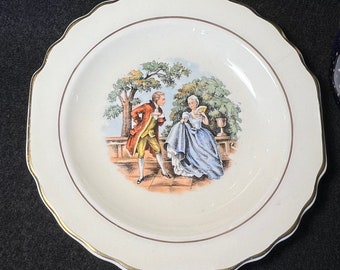 Lido W. S. George Canarytone tea saucer 010A