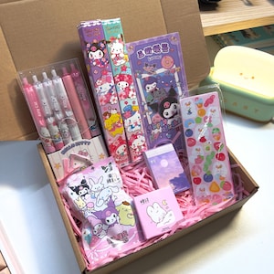 Kawaii Stationery Box | Stationery Gift Set | Kawaii Mystery Box | Harajuku | Cute Stationery Set | School Supplies | Stationery Lovers