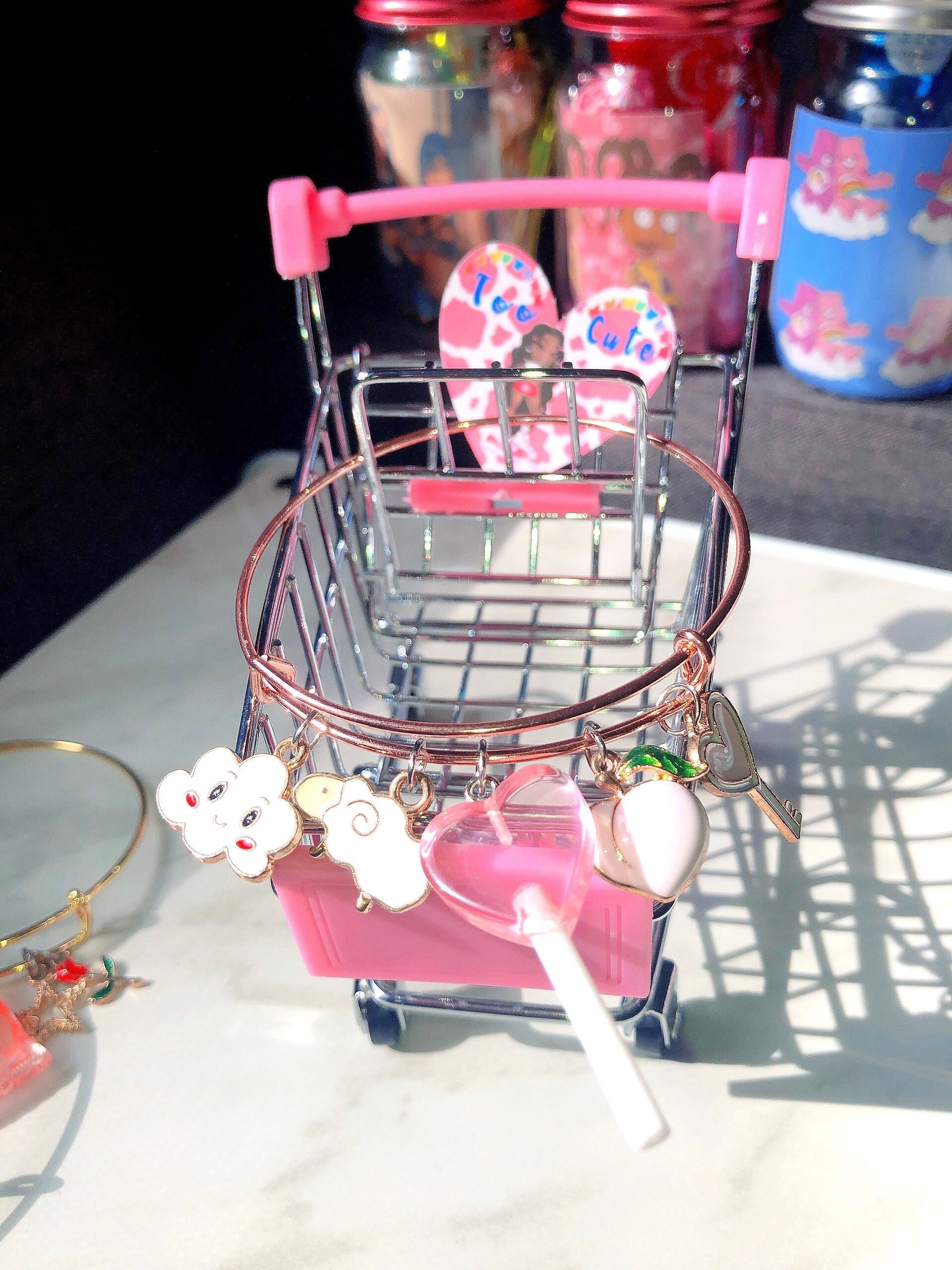 Cute Charm Bracelet Etsy