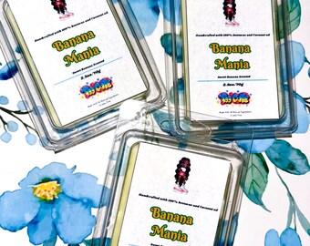 Banana Mania Wachs schmelzen/ Wachs schmelzen/ Wachswärmer/ Banane duftend/ Bienenwachs