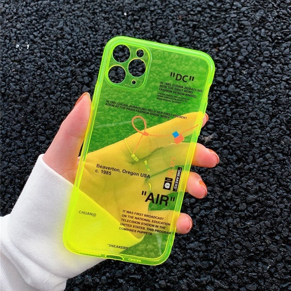 Nike Off White Custom Iphone Phone Case For Iphone 12 13 Pro Etsy