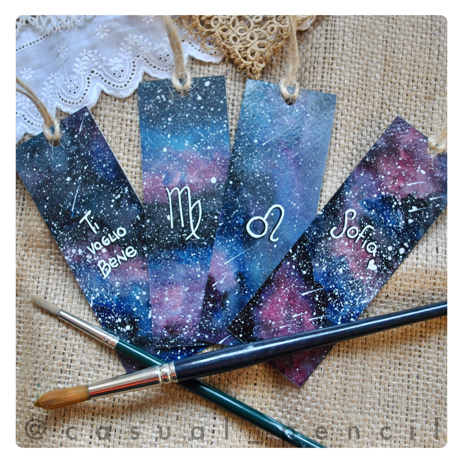 Custom bookmark Etsy