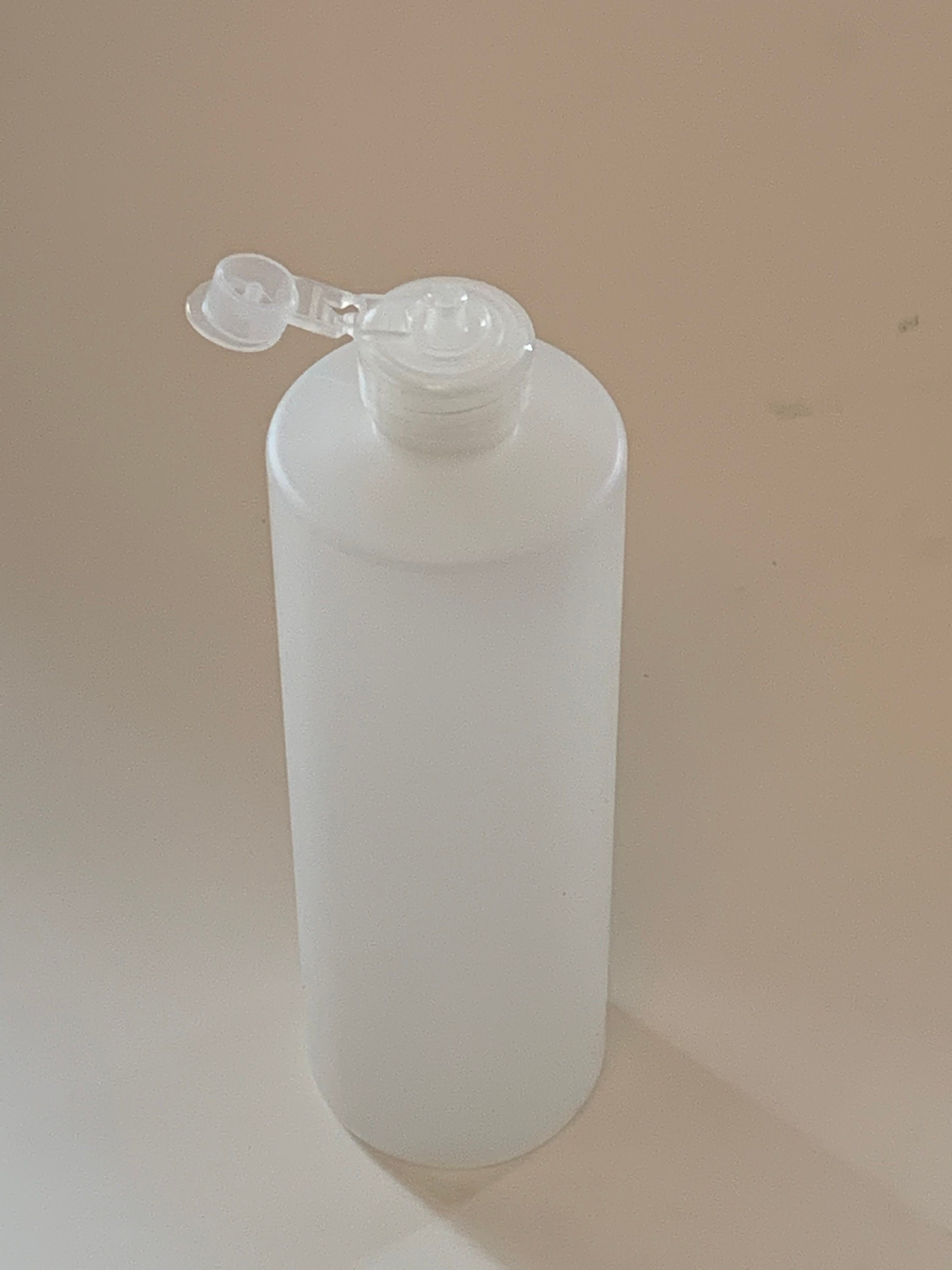 5 Pcs Plastic Paint Bottles With Cap Squeeze Bottles With Measurements 250  Ml 8 Oz 