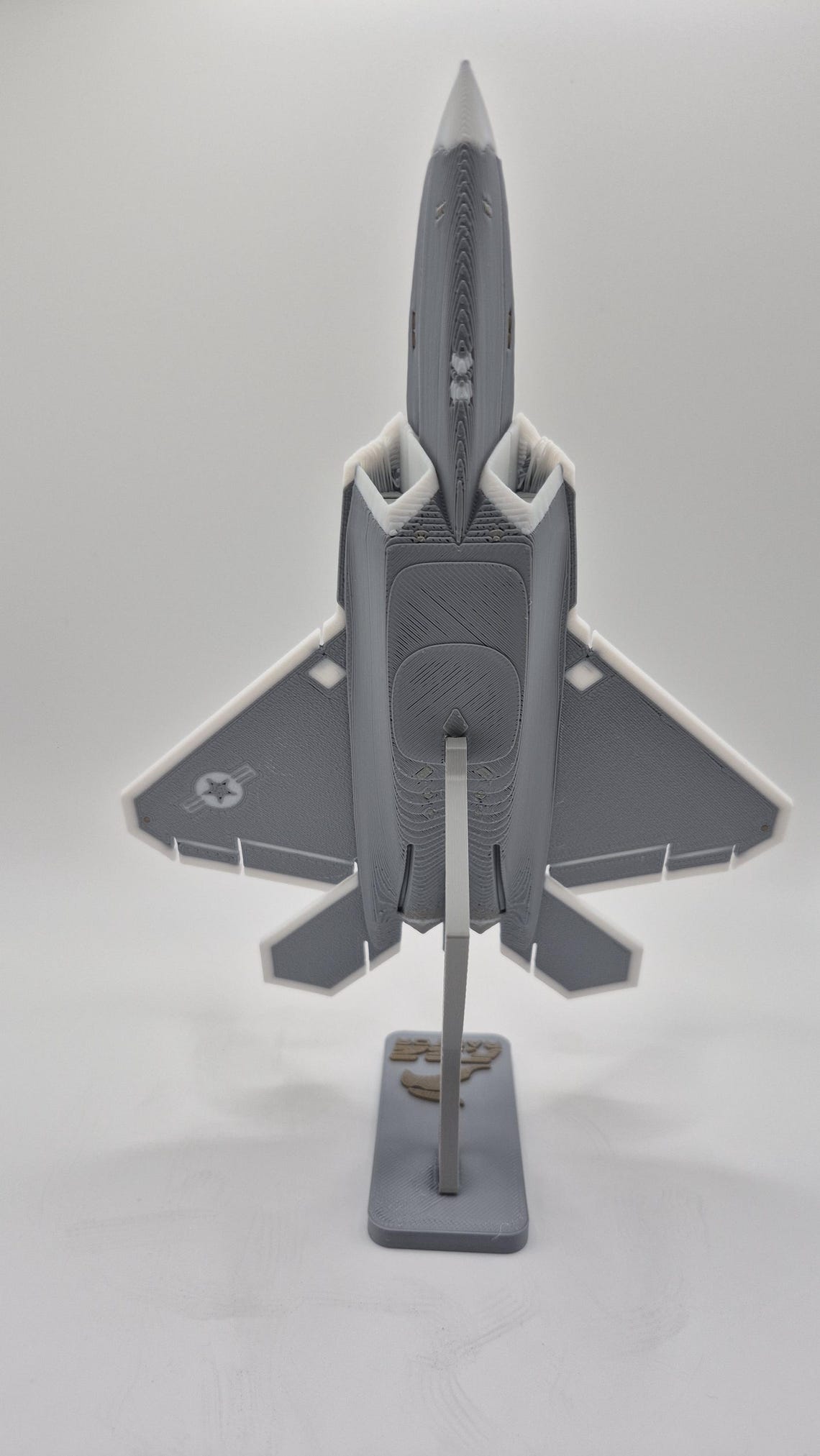 F 22 Raptor Display Model F-22 Raptor 3D Model – Stealth Fighter Jet Desktop Display - Etsy