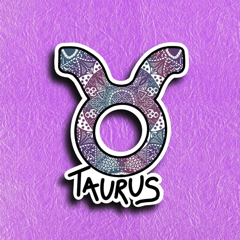 Taurus Cursive Taurus - Etsy