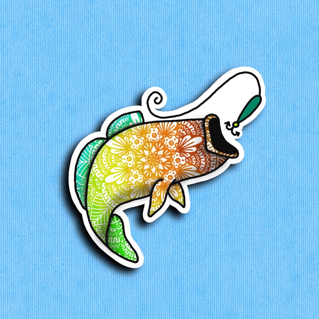 Assam Fish Sticker Fishing - Etsy