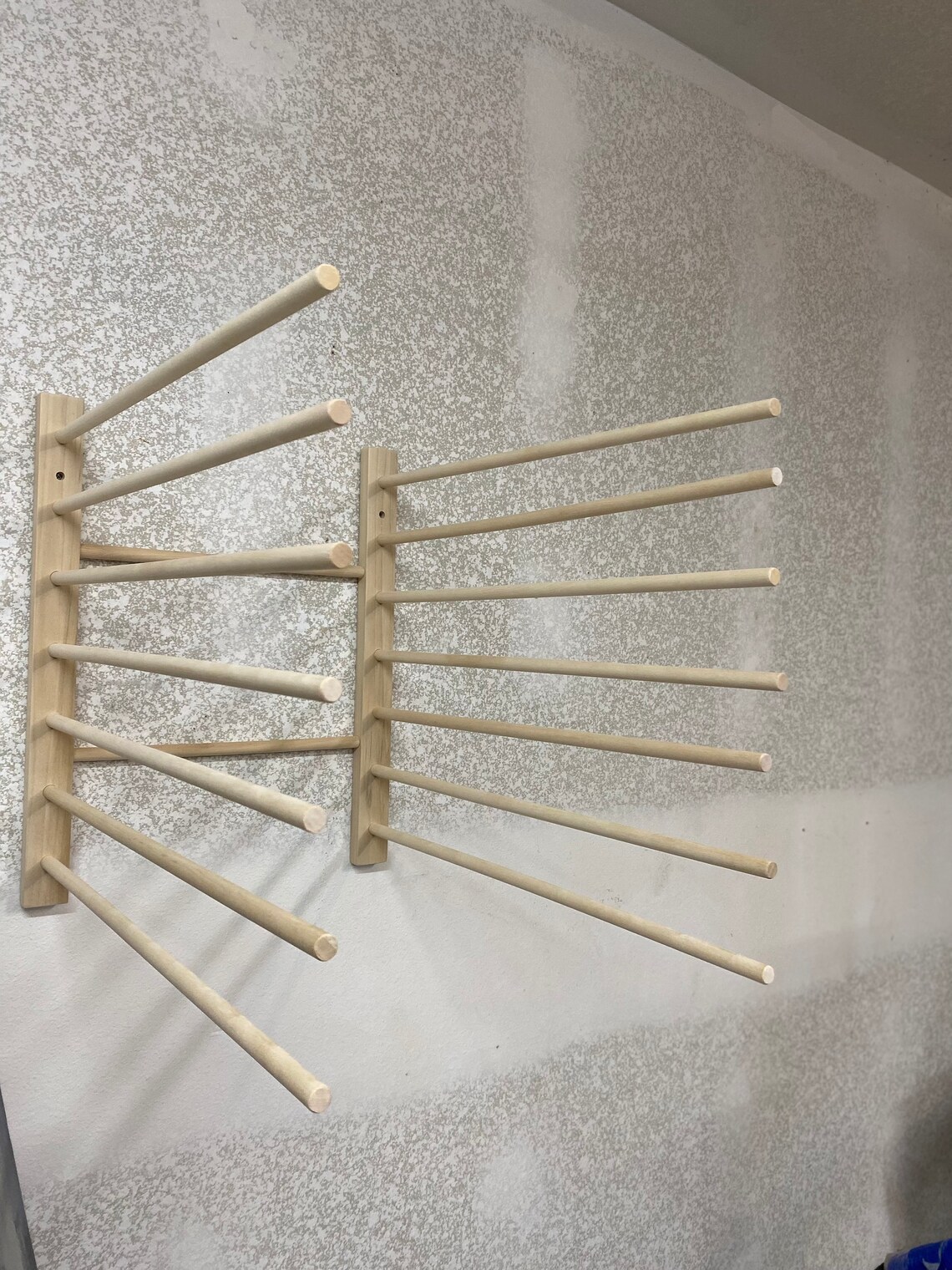 Large Wall Mounted Canvas Drying Rack Painting Acrylic Etsy