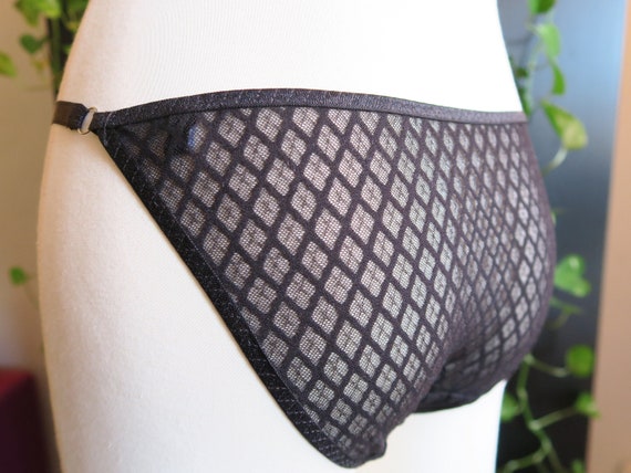 Strappy Adjustable Bikini Panty Made From 100% Reclaimed Fabric