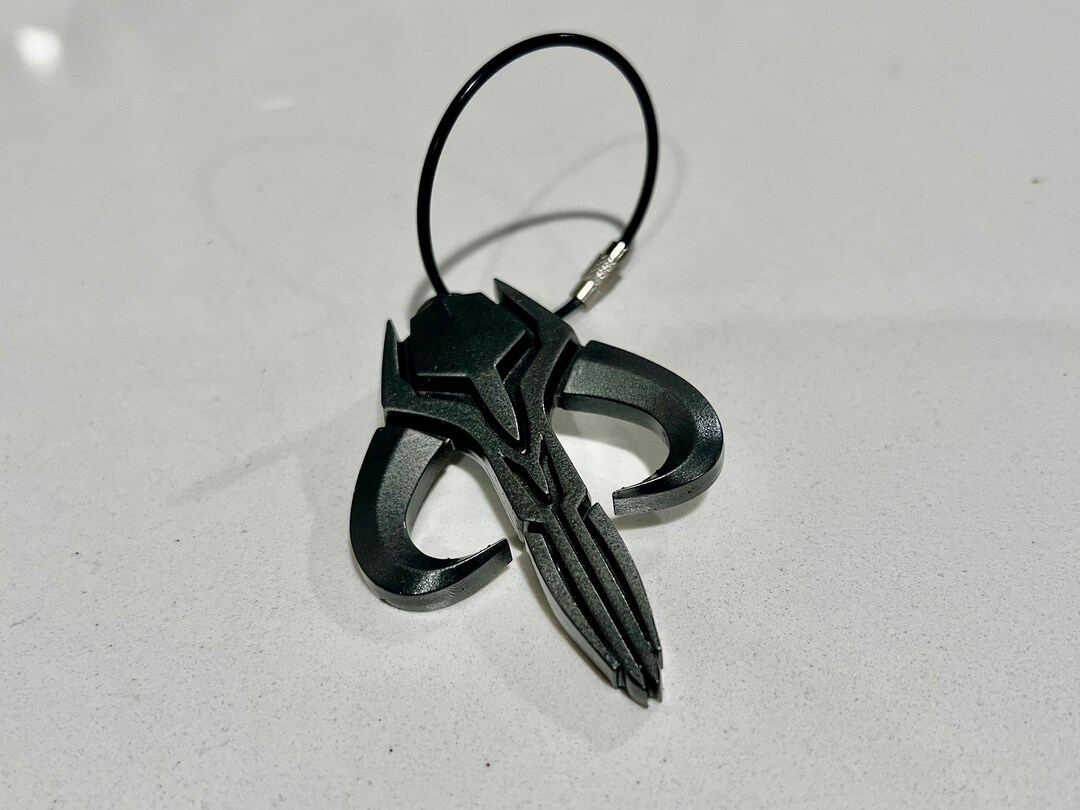Mythosaur Key Chain - Beskar - Etsy