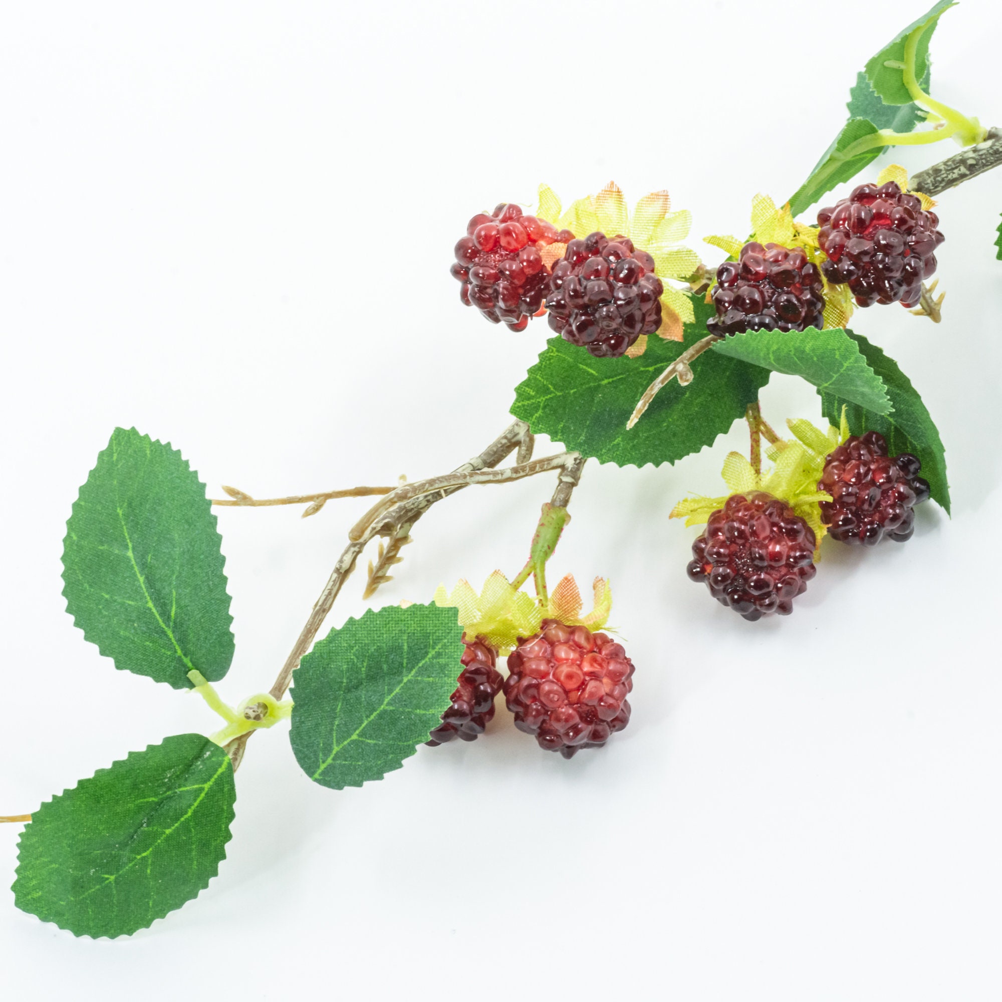 Vibrant Faux Raspberry Stem: Wedding & Event Decor - Etsy