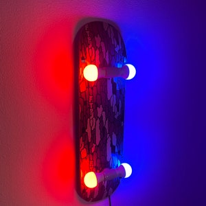 Skateboard lamp kit | DIY | Quattro | Recycle | Wall | Ceiling Lamp