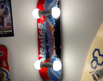Skateboard light kit | DIY | Quattro | Ceiling | Wall lamp | Gift