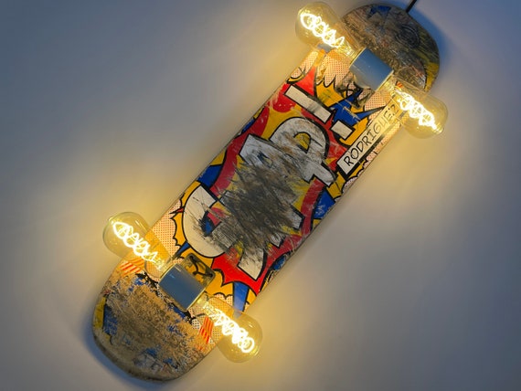 skateboard scrap LED アートフレーム 【公式通販】