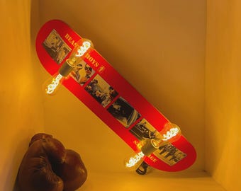 Skateboard lamp kit | Ceramic | Plug & Play | Gift | Wall | Ceiling Lamp