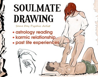 Soulmate Karmic • Astrology Reading Personality Birth Chart, Karmic Relationship, Past Life Together • Same Day Psychic