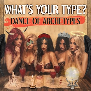 Wat is jouw type? Lezen liefdespersoonlijkheid, tarot- en orakelkaarten Archetype Liefdesrelatie DEZELFDE DAG PSYCHICUS