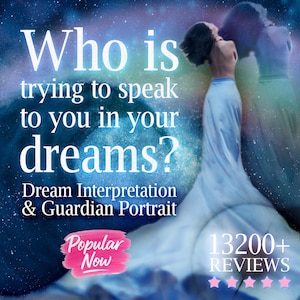 What are your dreams trying to tell you? | Channeling Dream Meanings and Your Dream Guardian | Spiritual Portrait & Dream Interpretation