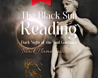 The Black Sun Reading | Shadow Self Tarot Reading | Same Day Digital Download by Sotherys