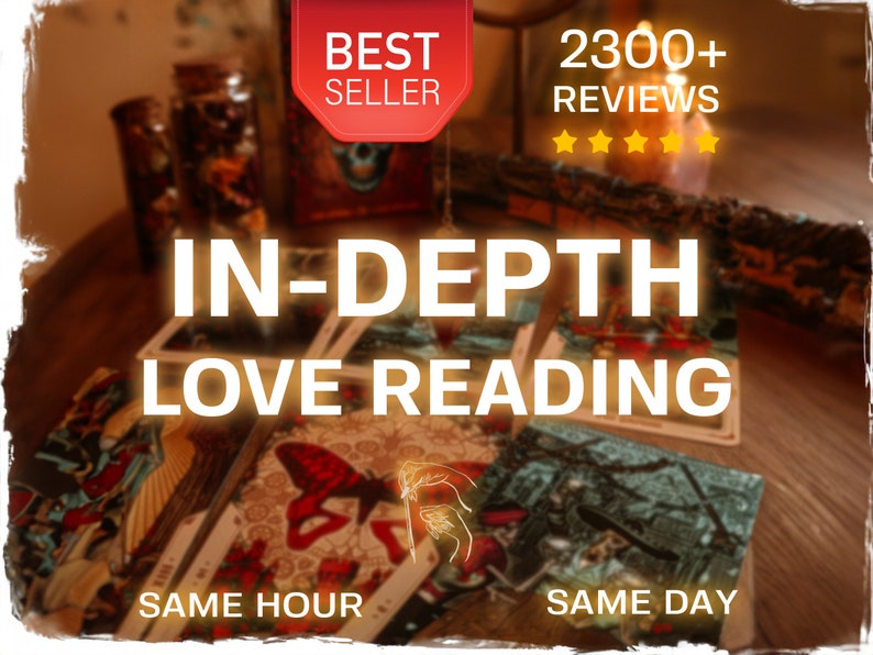 LOVE READING In-Depth Same Day Psychic Reading image 1