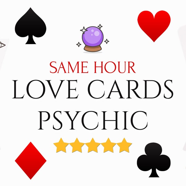 Lecture de cartes d'amour • Cartomancie le même jour, leurs actions, leur carrière, leurs sentiments et leurs pensées • Divination de divination à l'aide de jeux de cartes classiques