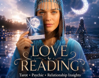 Love Reading Tarot | Their Feelings, Future Love & Reconciliation Insight | Personalized PDF Reading with Spread Photo
