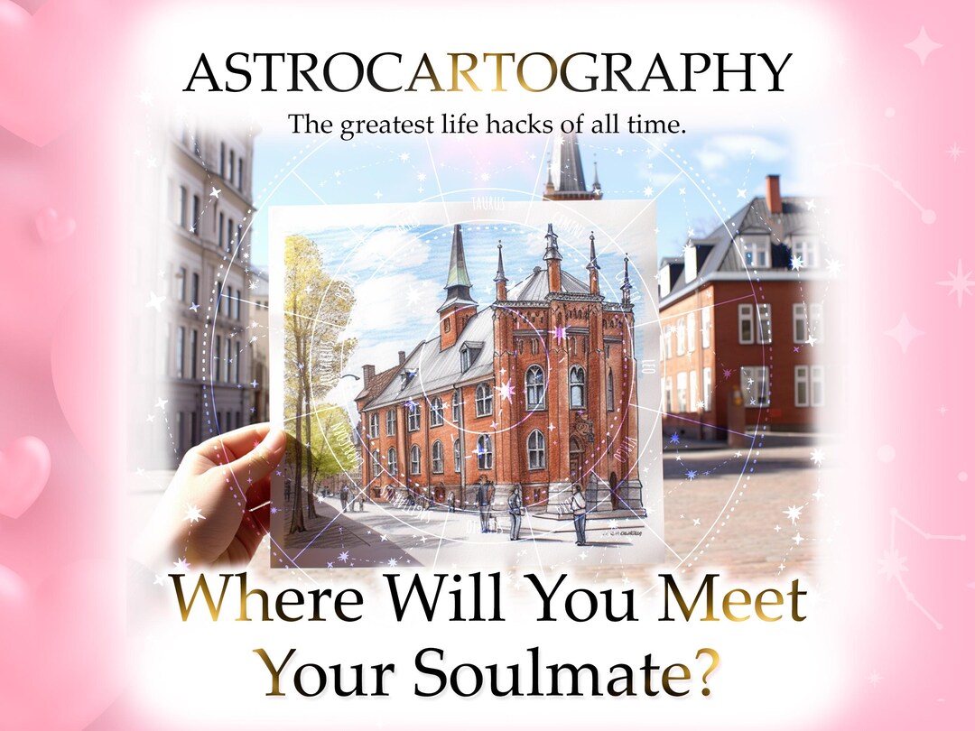 Where Will You Meet Your Soulmate? | Astrocartography Soulmate Location ...