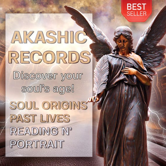 Akashic Soul Portrait | Past Life Reading, Origins (Psychic Same Day Delivery)