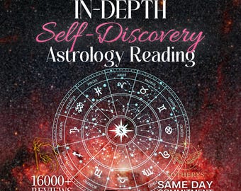Astrology Self-Discovery Report | Inner Self, Gifts & Potential Reading by Sotherys